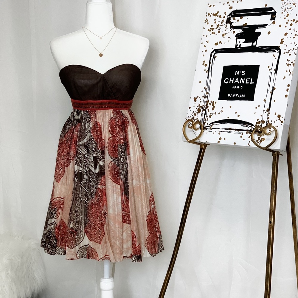 Size 0, tribal mini dress